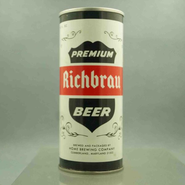 richbrau 163-29 pull tab beer can 3