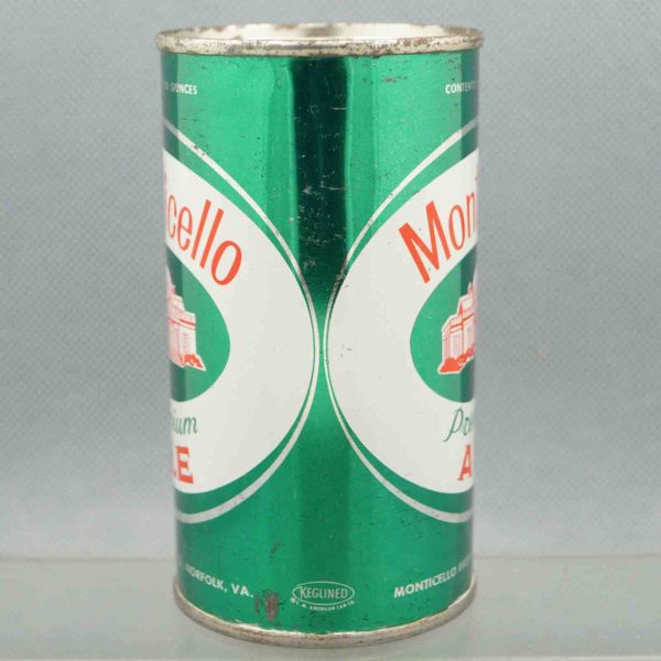 monticello 95-4 pull tab beer can 2