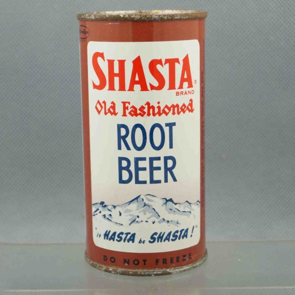 shasta rootbeer s420-9 flat top soda can 3