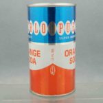 pueblo orange flat top soda can 2