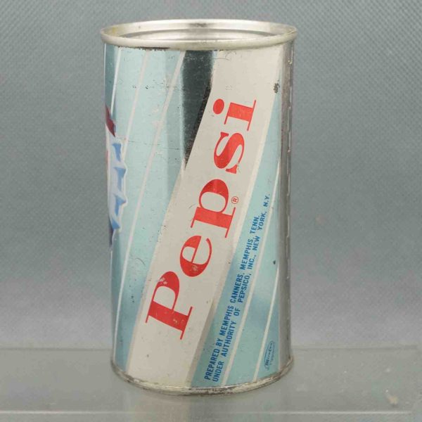 pepsi p400-3 flat top soda can 2
