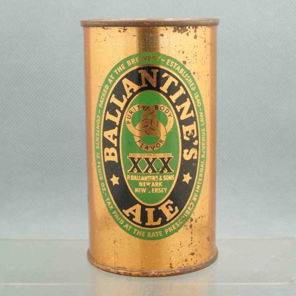 ballantines 33-2 flat top beer can 1