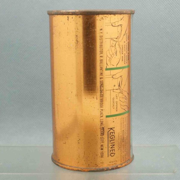 ballantines 33-2 flat top beer can 2