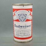 budweiser 44-34 flat top beer can 1