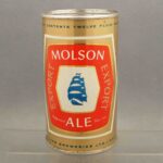 molson flat top beer can 3