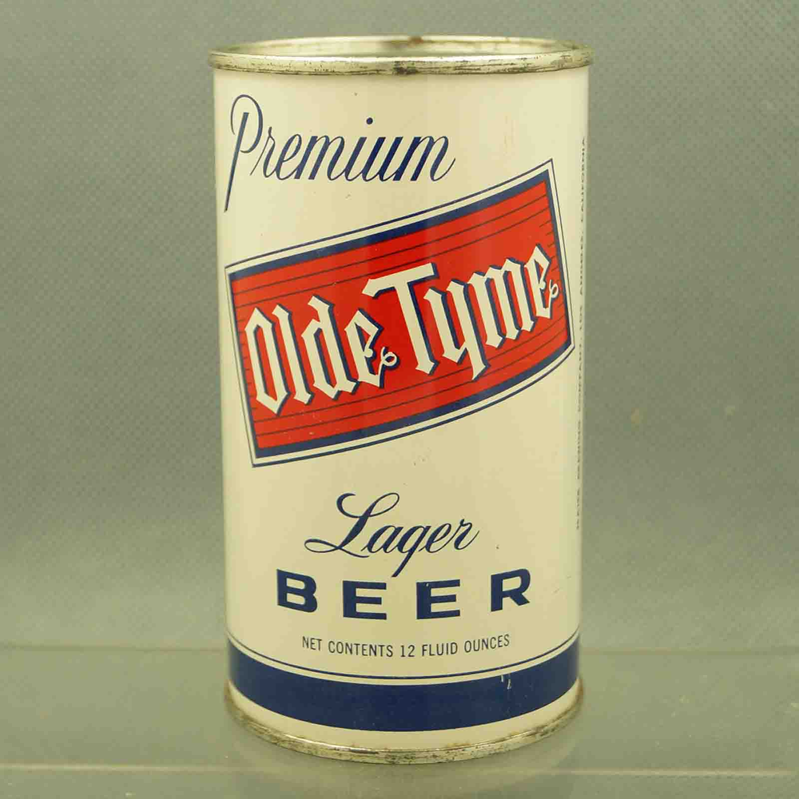 olde tyme 109-4 flat top beer can 1
