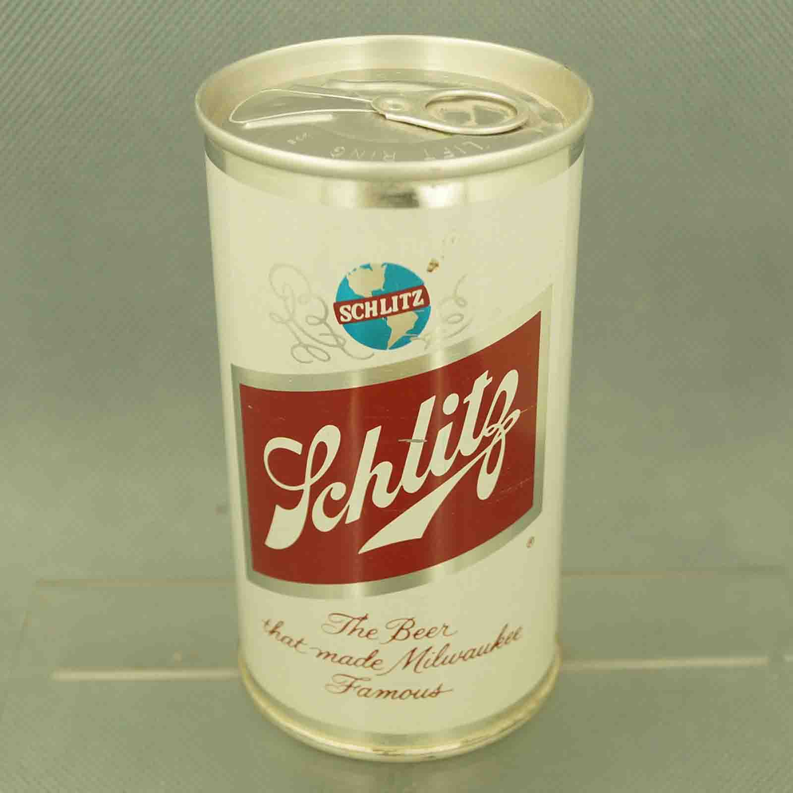 schlitz 119-13 pull tab beer can 1