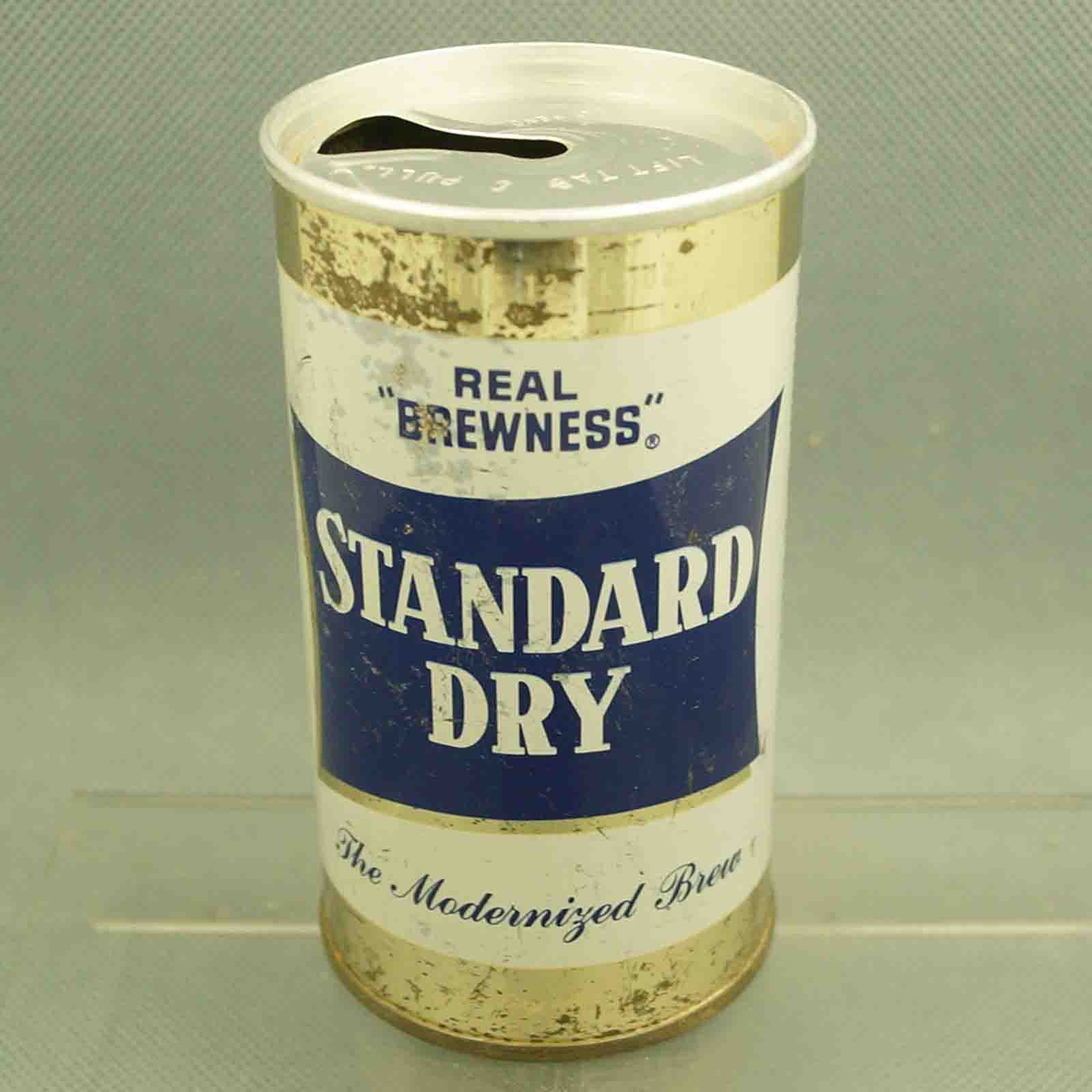 standard dry 126-9 pull tab beer can 3