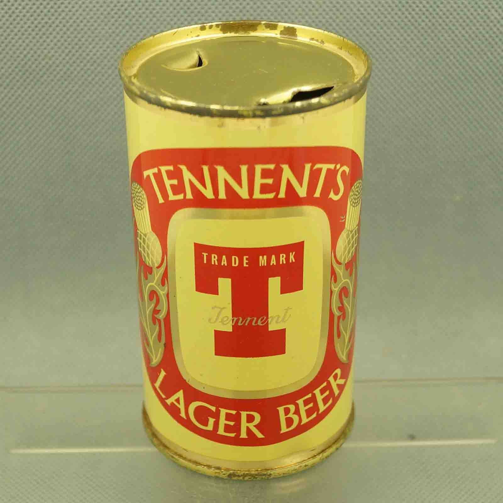 tennents flat top beer can 1
