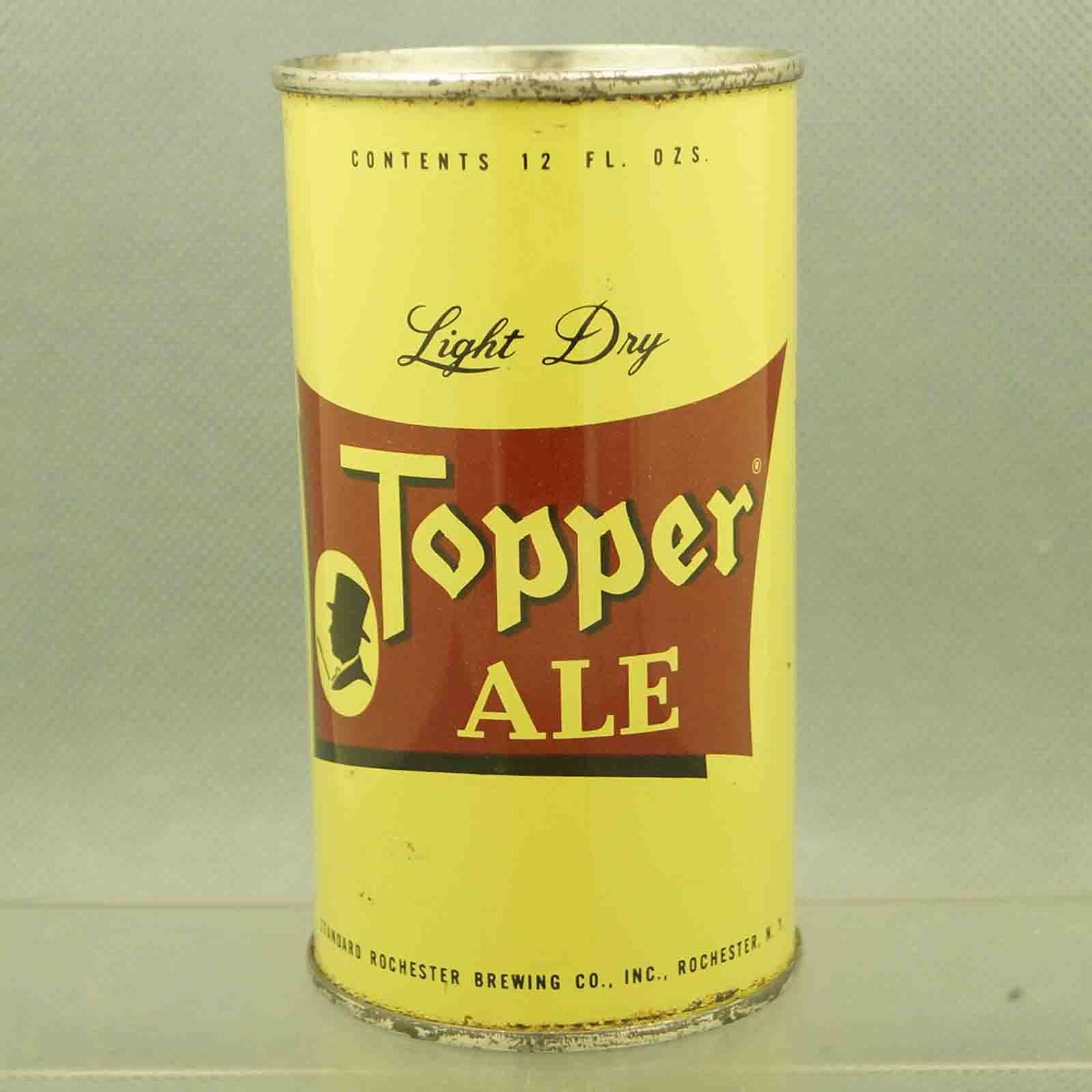 topper ale 139-11 flat top beer can 1