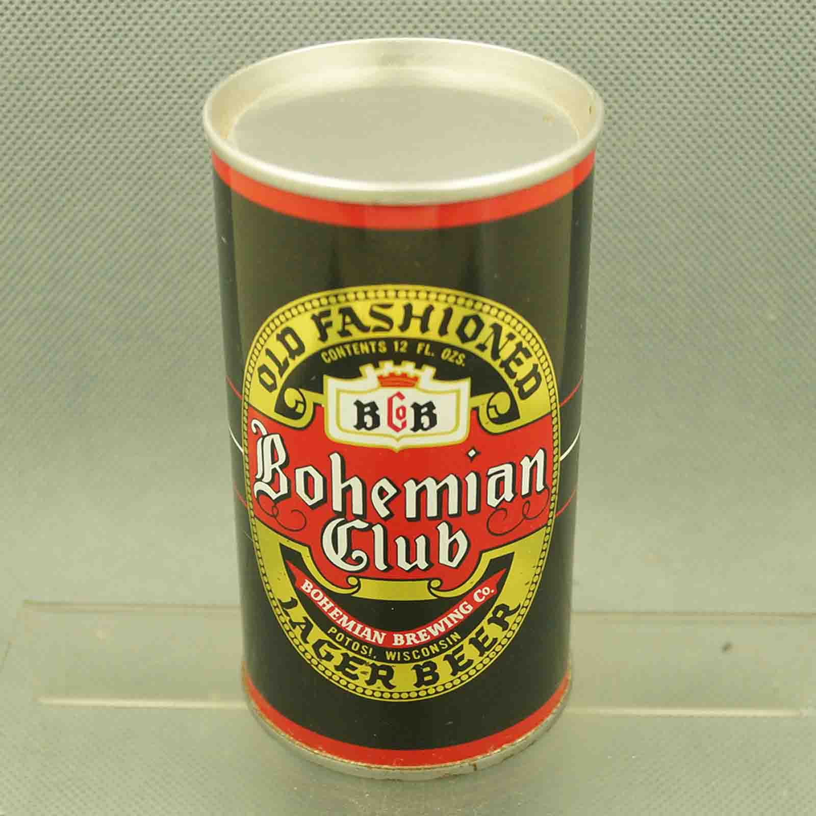 bohemian club 40-2 flat top beer can 3