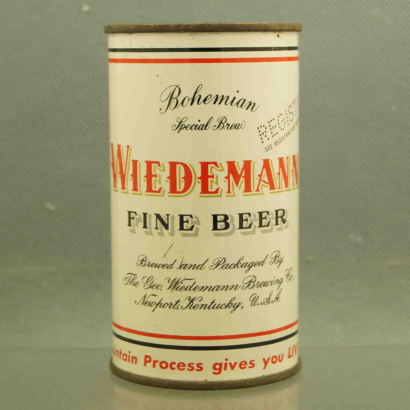 wiedemann 145-26 flat top beer can 1