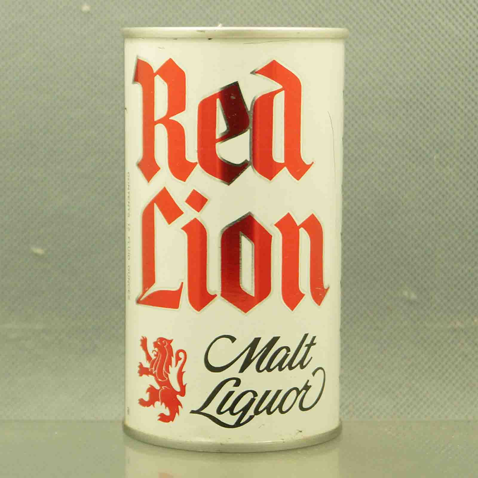 red lion 113-5 pull tab beer can 1