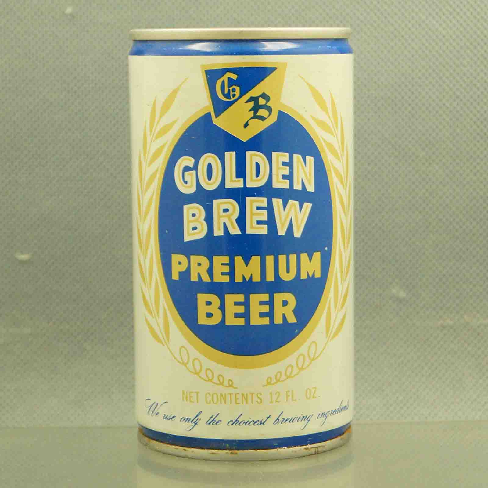 golden brew 69-40 pull tab beer can 1