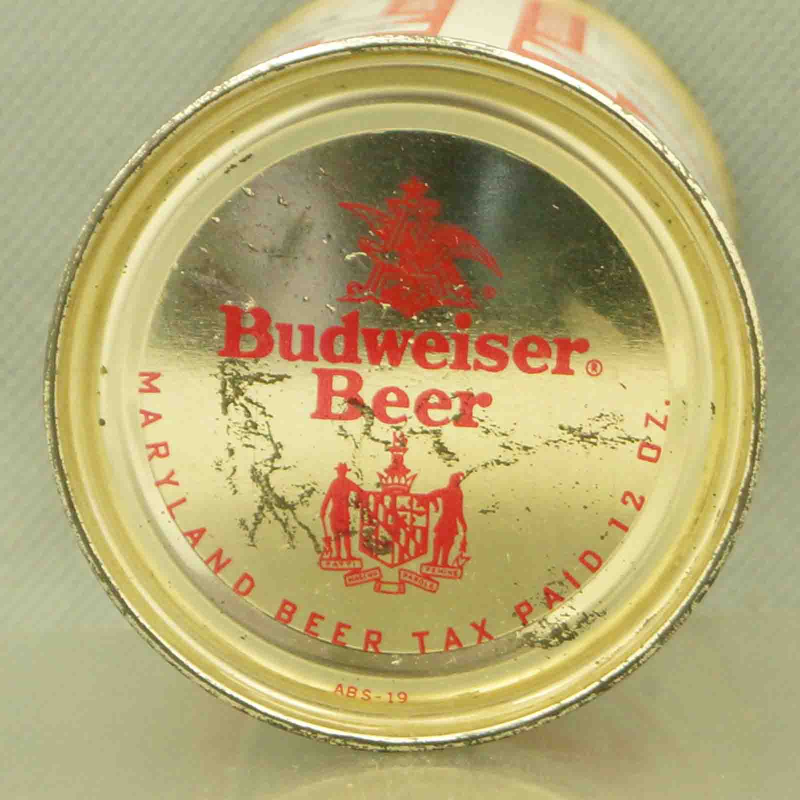 budweiser 44-22 flat top beer can 5