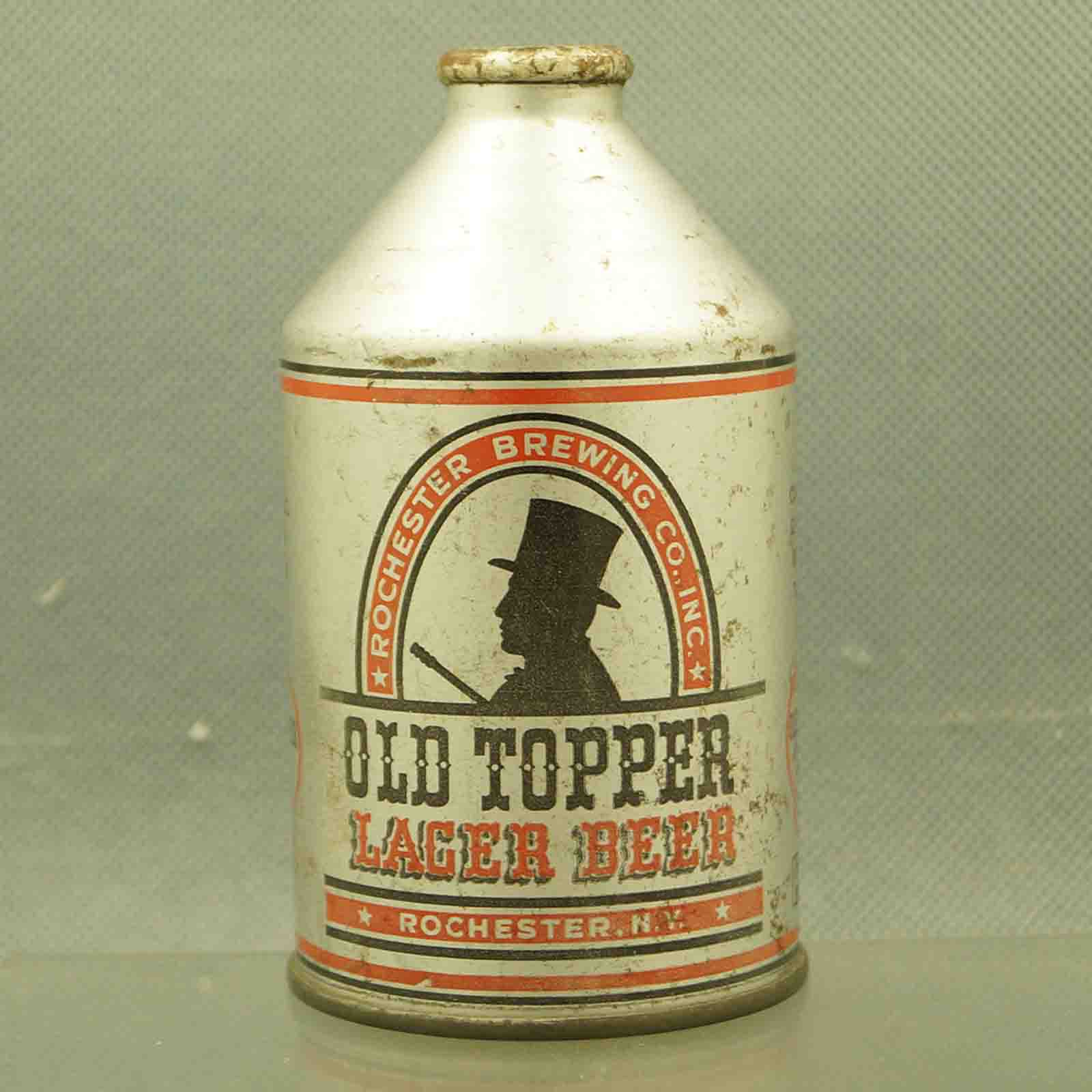 old topper 198-1 cone top beer can 3