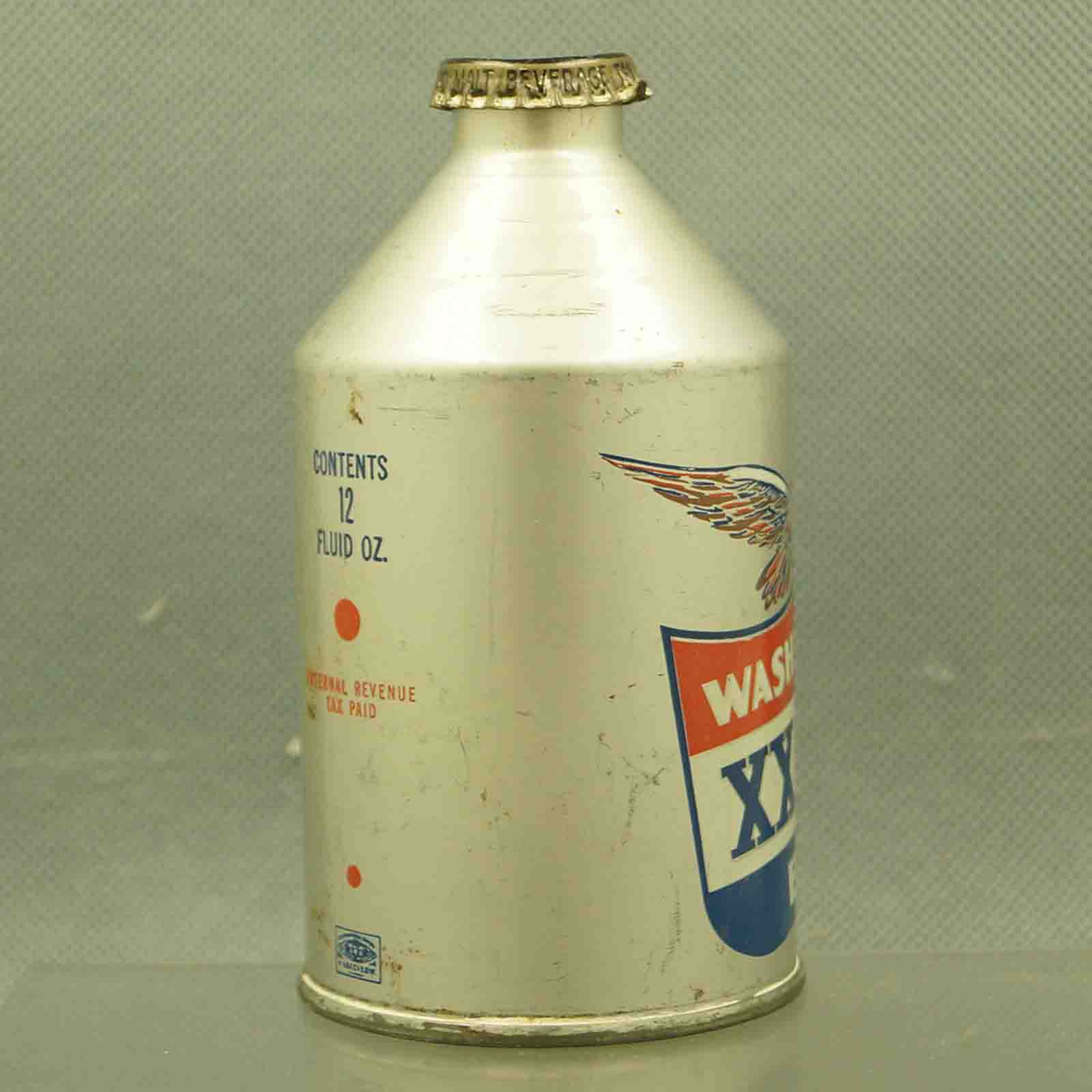 washingtons 199-22 cone top beer can 4