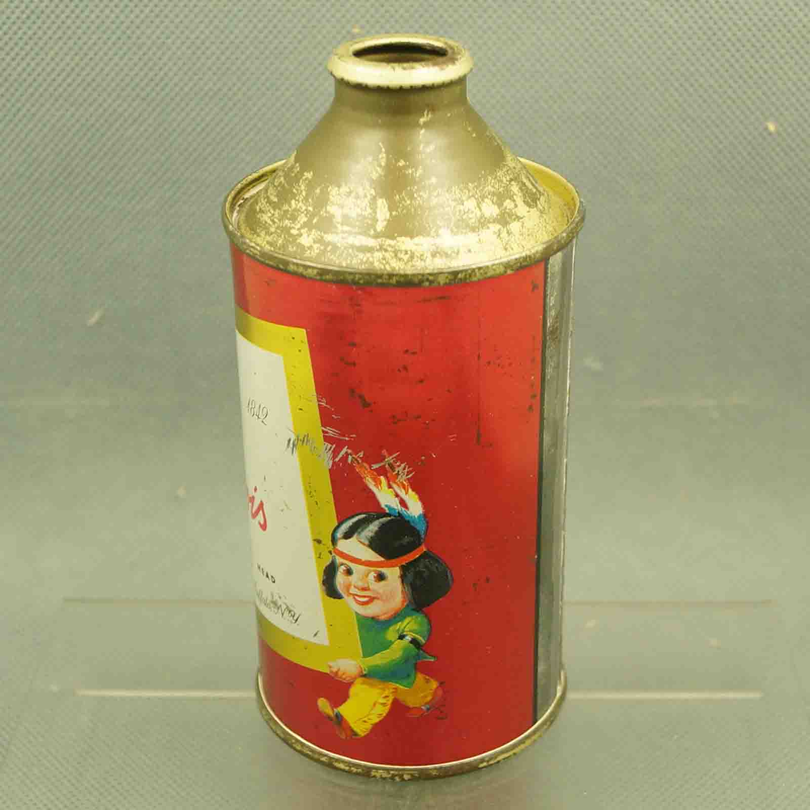 iroquois 170-12 cone top beer can 2