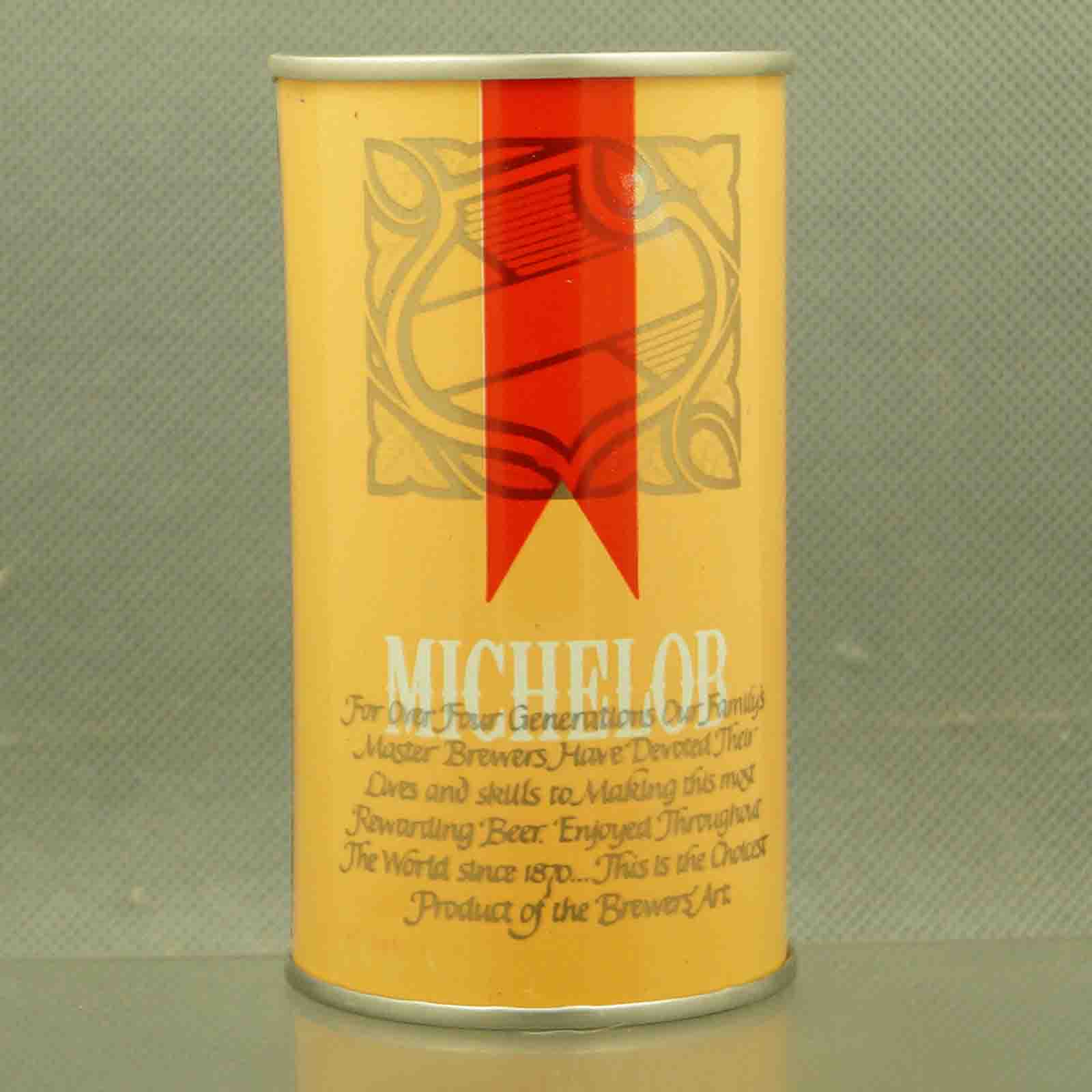 michelob pull tab beer can 1