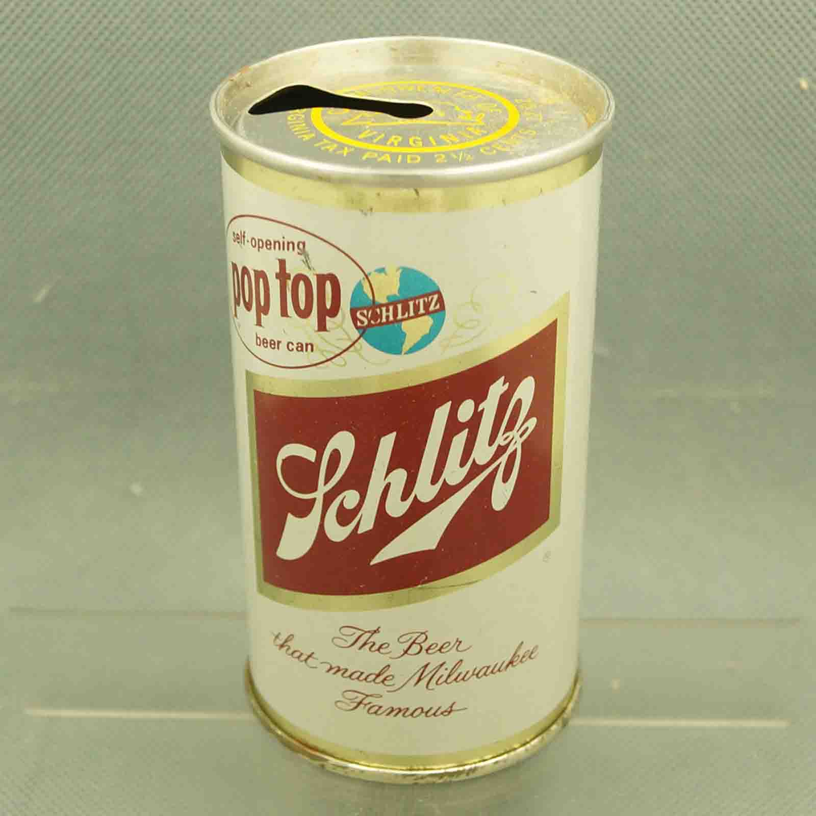 schlitz 120-27 pull tab beer can 3