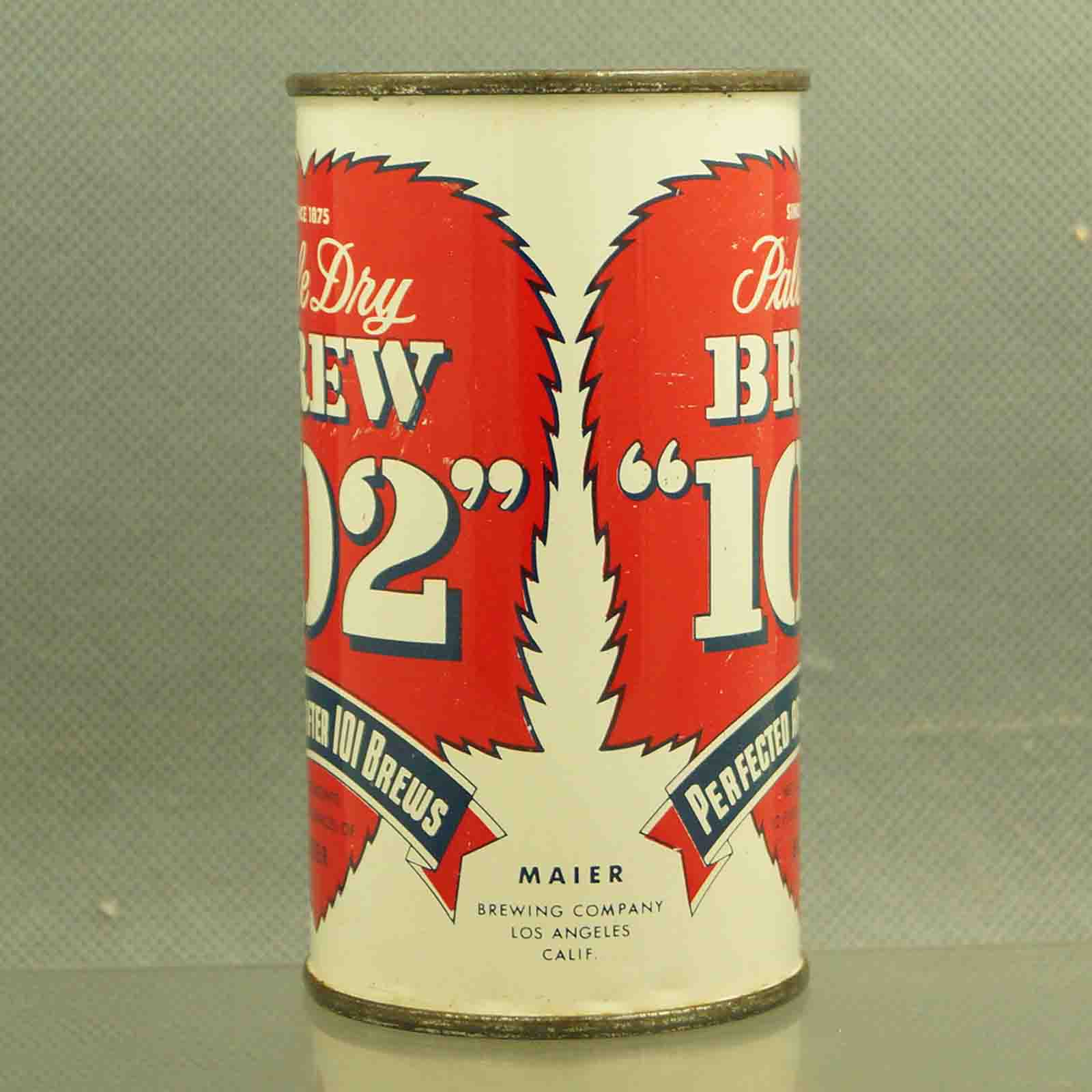 brew 102 41-33 flat top beer can 2