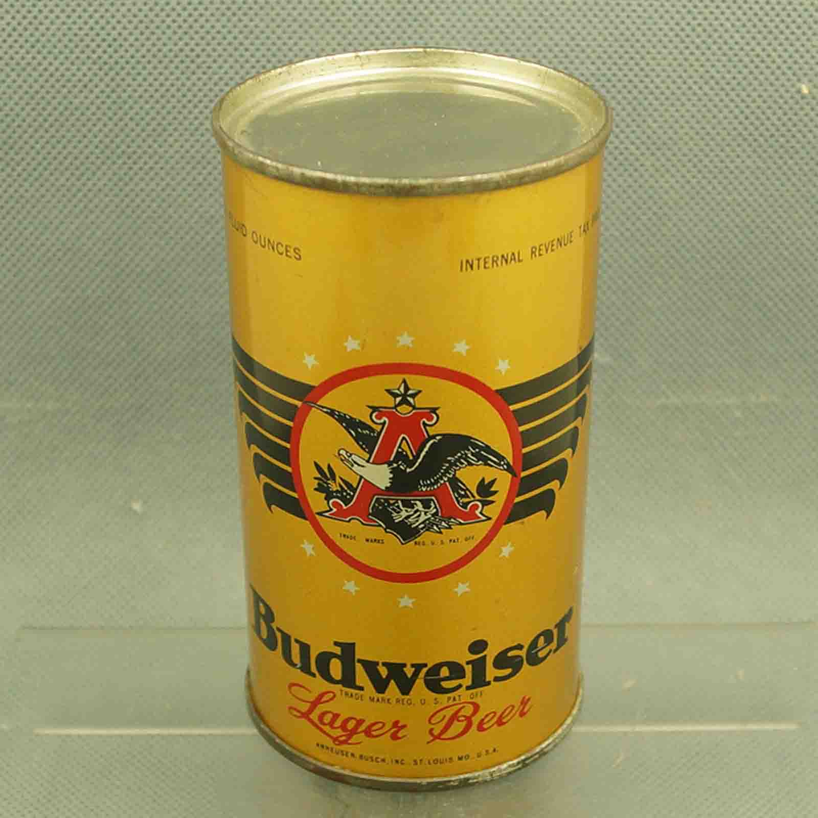 budweiser 43-40 flat top beer can 1