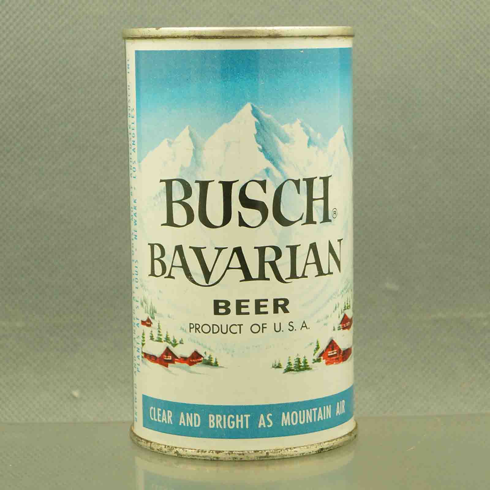 busch bavarian 47-20 flat top beer can 1