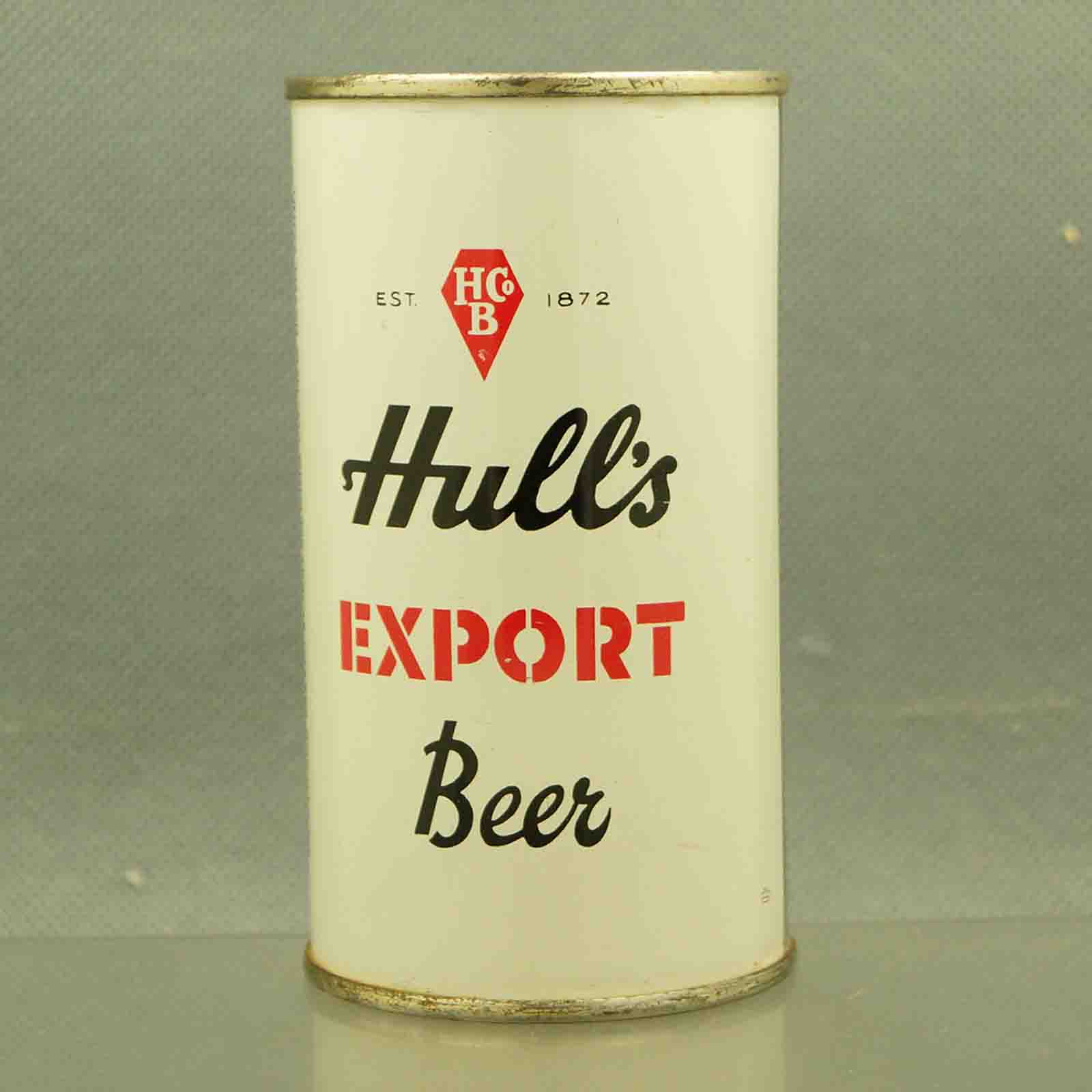 hulls export 84-26 flat top beer can 3