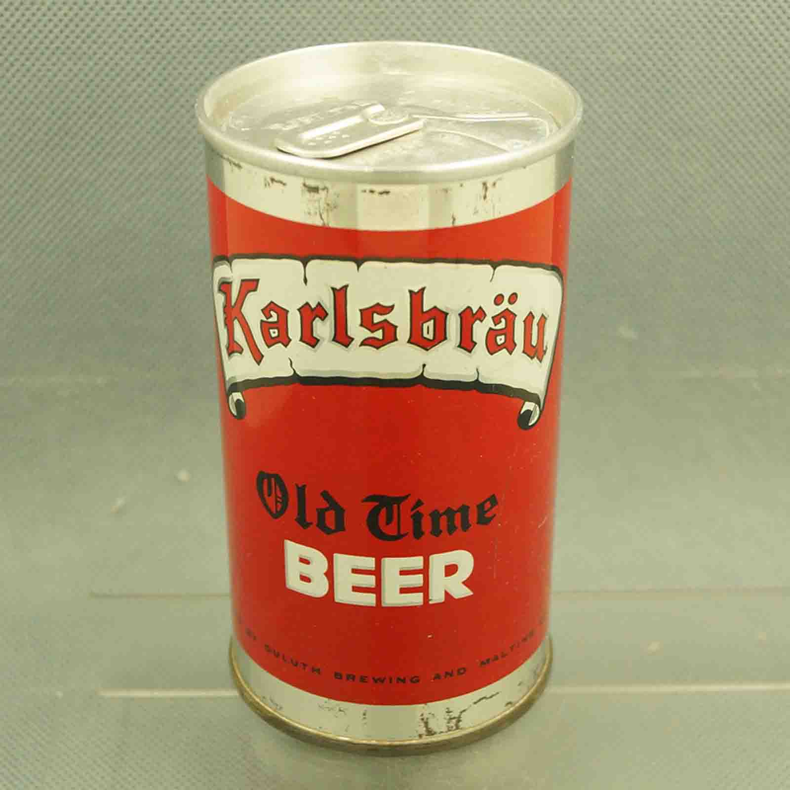 karlsbrau 84-1 pull tab beer can 1
