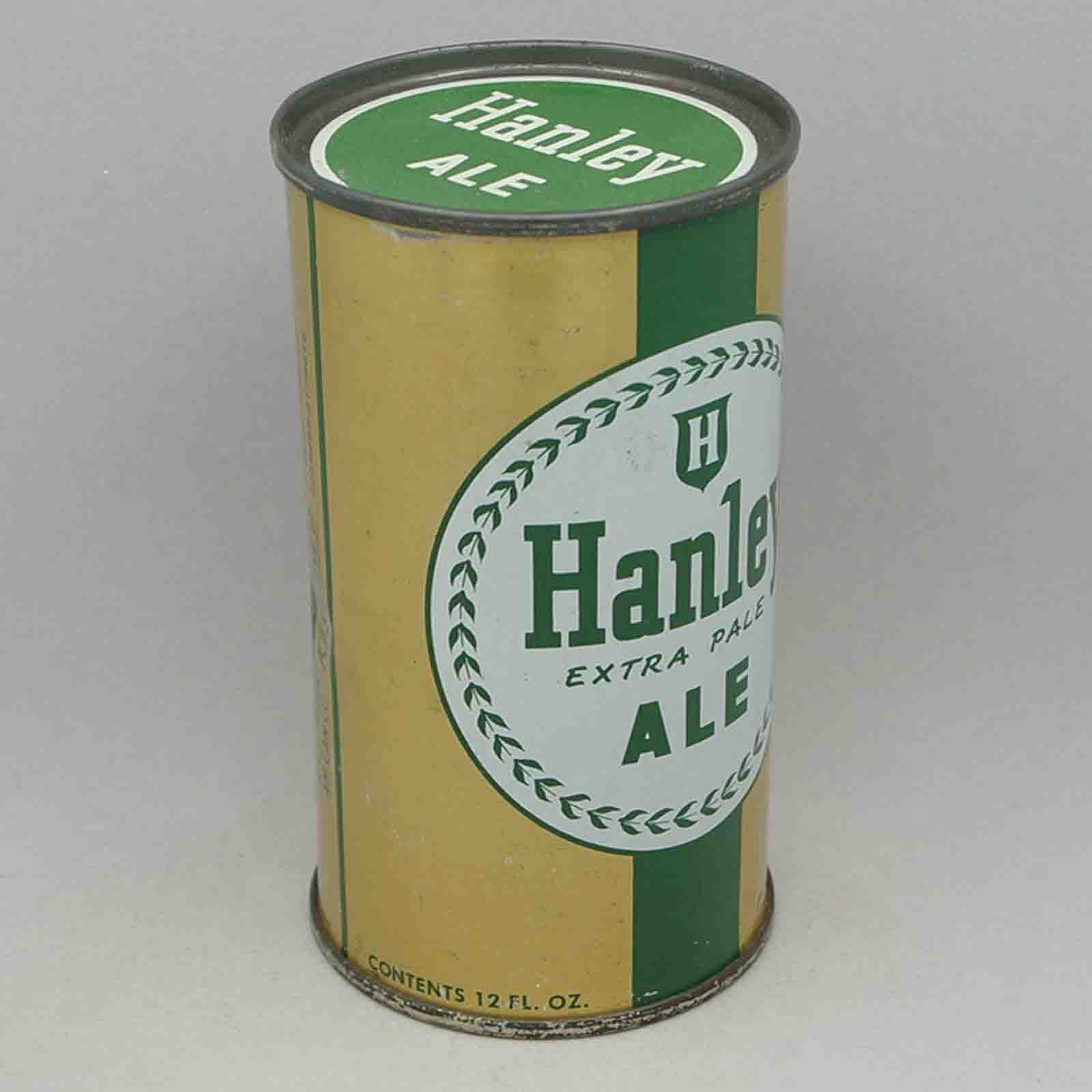 hanley ale 80-4 flat top beer can 4