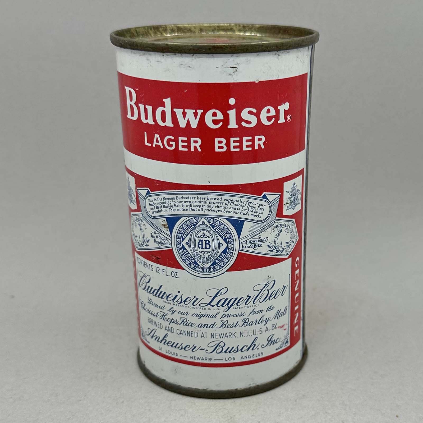 budweiser 44-32 flat top beer can 3