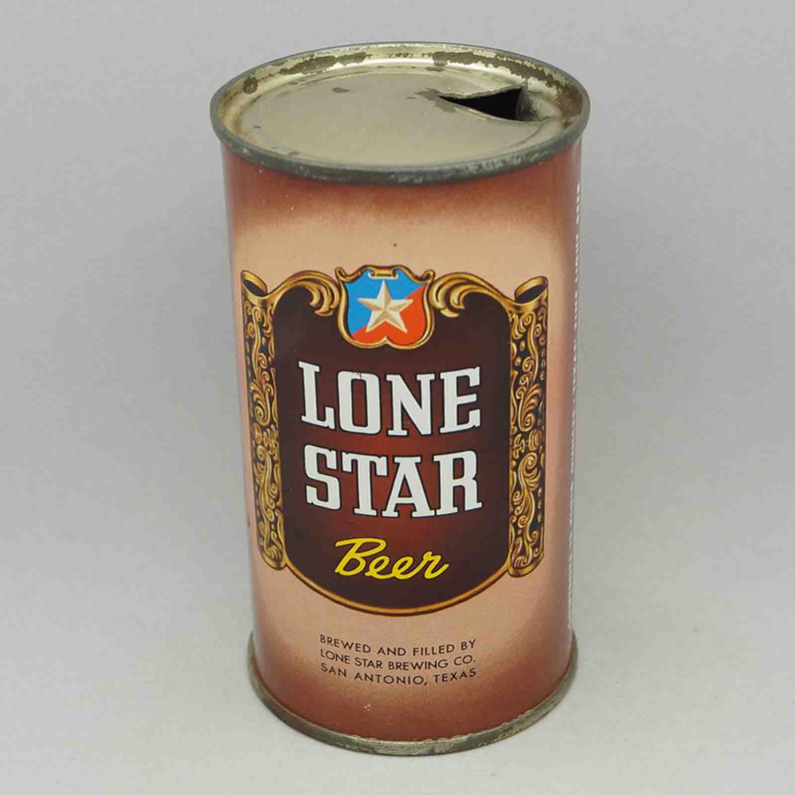 lone star 92-11 flat top beer can 1