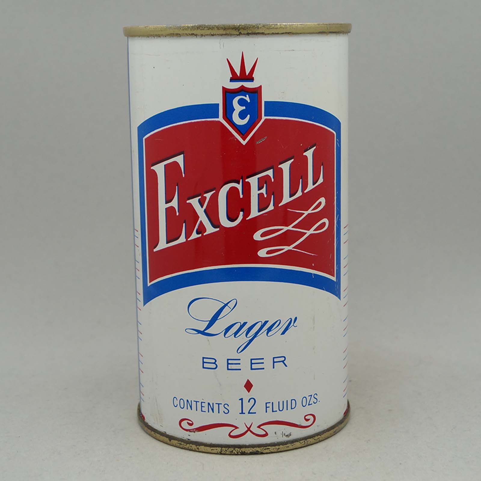 excell 61-14 flat top beer can 1