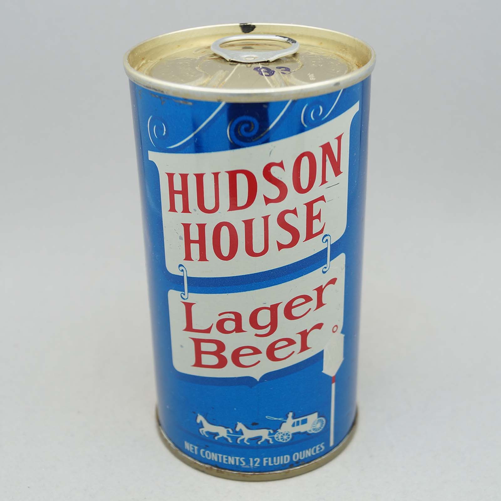 hudson house 78-12 pull tab beer can 1