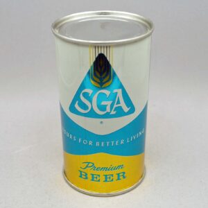 SGA 132-36 flat top beer can 1